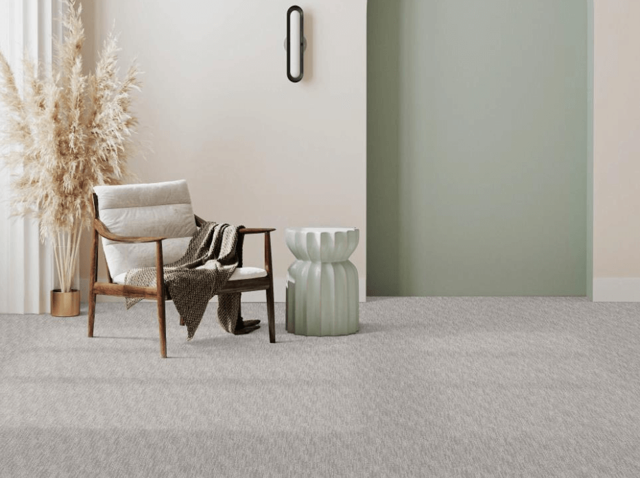 thin LVP floors in a bright bathroom